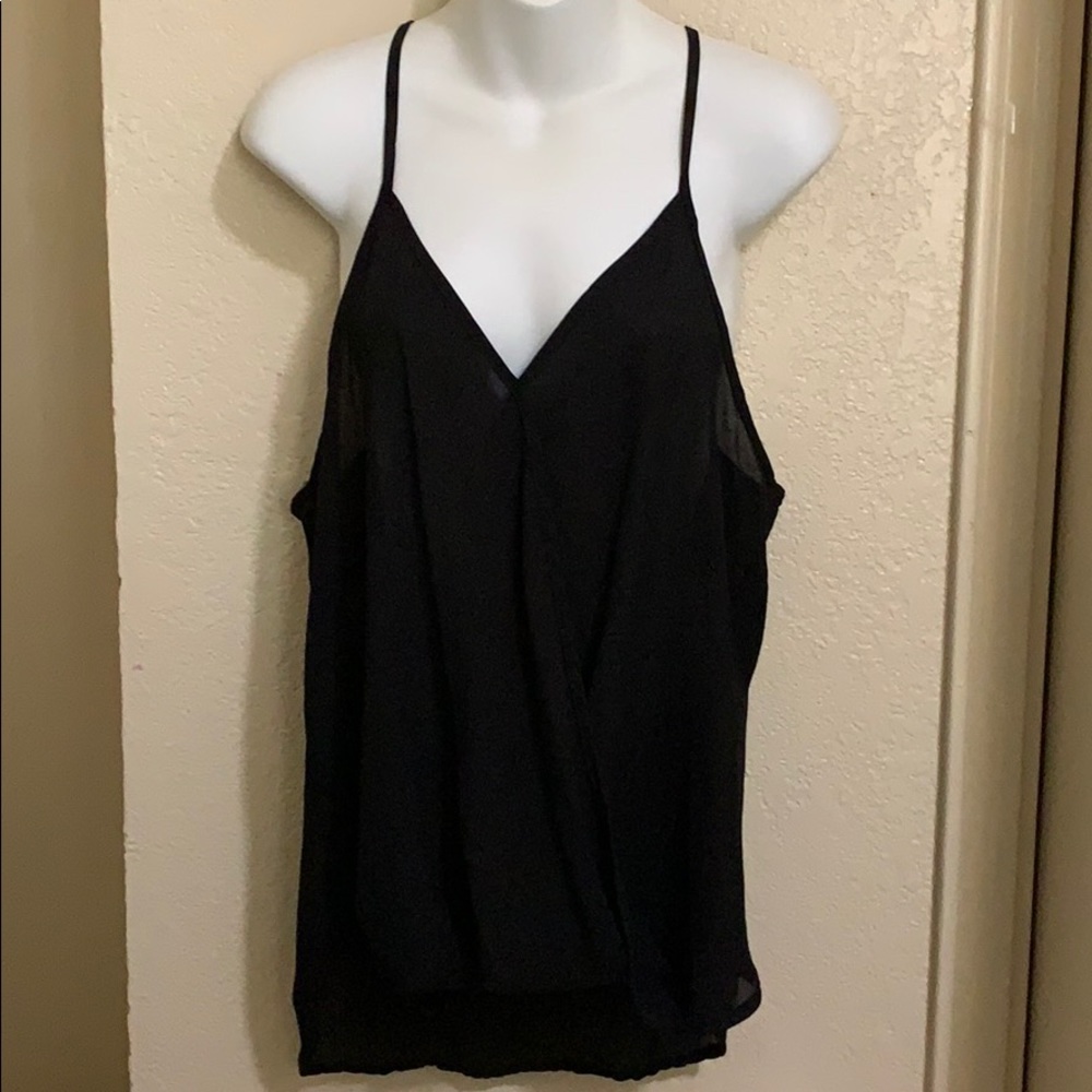 Black sheer cami